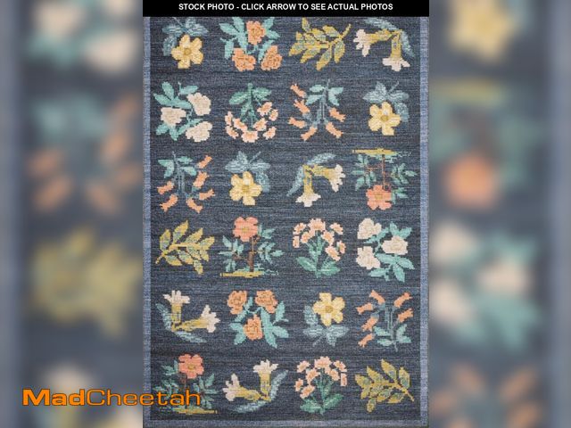 Lot 74-12161741 - Rosa Hawthorne Power Loomed Rug 7'6" Ã 9'6" Navy - UNUSED