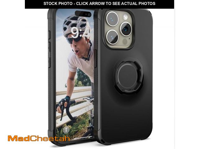 Lot 74-12444584 - xsdtech Lock Protective Case for iPhone 15 Pro Black - USED