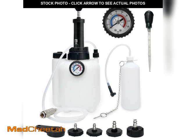 Lot 74-14298999 - Langawaser Brake Bleeder Kit with 3L Pressure Pump, 1L Catch Bottle, Fluid Dropper, Manual Brake Flu...