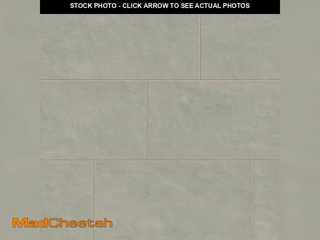Lot 74-12870363 - Corso Italia Urban Pearl Matte 12 in. x 24 in. Solid Concrete Look Porcelain Floor and Wall Tile (13...