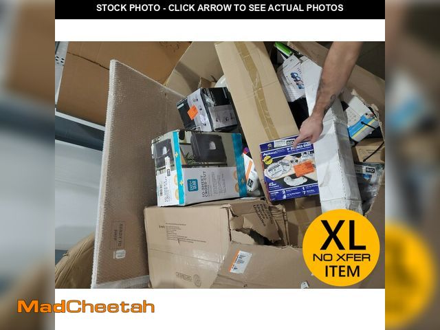 Lot 74-12661067 - MADCHEETAH PALLET OF BIN STORE LEFTOVERS AND LIQUIDATED ITEMS - USED