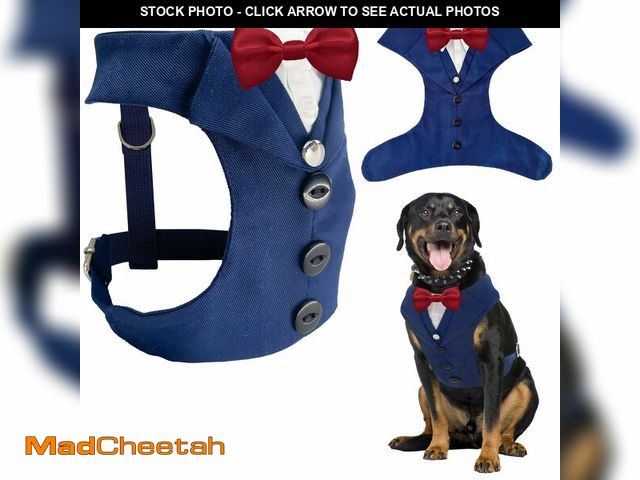 Lot 74-12969549 - AVERYDAY Dog Tuxedo for Wedding Outfit, Dog Suit and Tie Costumes for Birthday, Halloween, Cosplay, ...