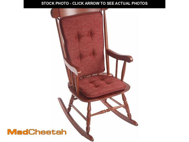 Lot 74-13733824 - Klear Vu Embrace Rocking Chair Cushions for Living Room, Nursery, or Home Office, Tufted and Non-Sli...