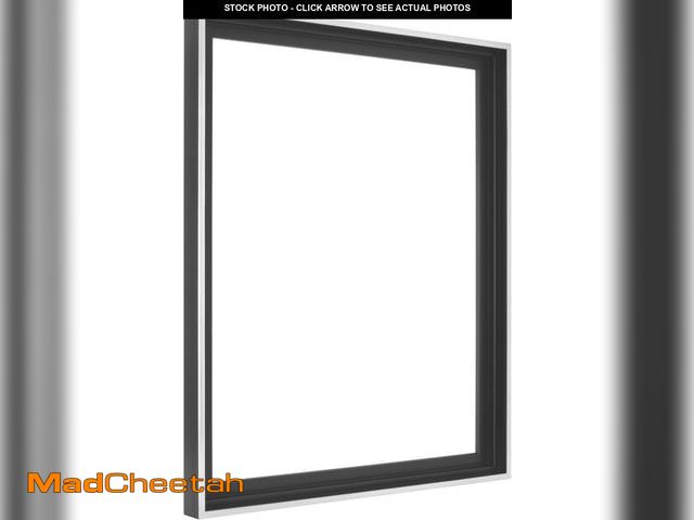 Lot 74-12137104 - MCS Canvas Float Frames 16x20 Frame, Black &amp; Silver Frame for Finished Canvases, Vertical &amp; ...