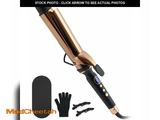 Lot 74-14430130 - ORYNNE Titanium 2 Inch Curling IronÃ¯Â¼ÅExtra-Long Barrel for Long Hair, Curling Iron 2 Inch with D...