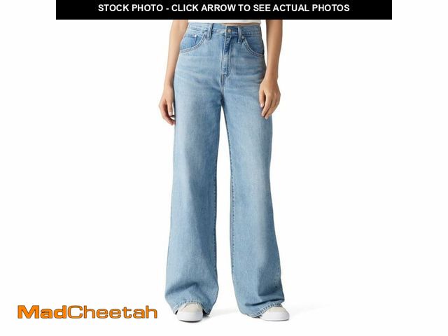 Lot 74-13962601 - Levi's Women's Cinch Baggy, (New) Invested Indigo, 28 - USED