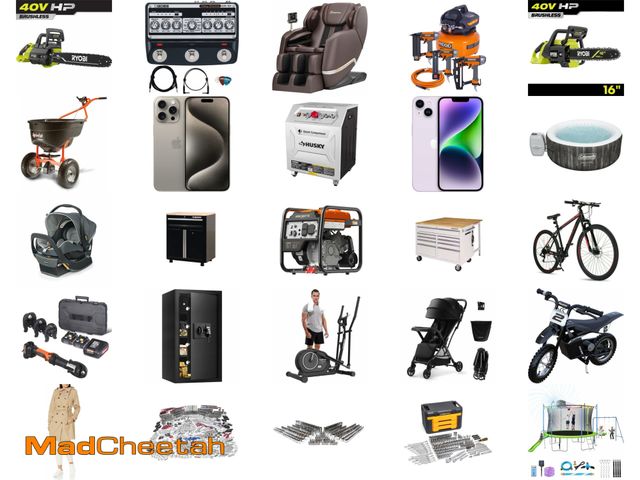 MadCheetah GRAND RAPIDS - Overstock, Returns - Health & Beauty, Electronics, Computers, Tools & Home Improvement, Home, Sports, Kitchen, Pet, Automotive, Toys and More! - October 8, 2025