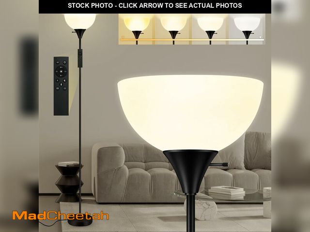 Lot 74-14297049 - Floor Lamps for Living Room, 71'' Torchiere Floor Lamps with Remote, 2700K-6500K Colors Temperature ...