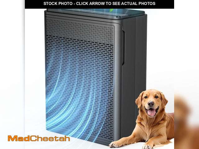 Lot 74-12707648 - YARIKI Air Purifiers for Home Pets Covers Up to 1500 Sq Ft,H13 Hepa Filter with Washable Pre-Filter,...