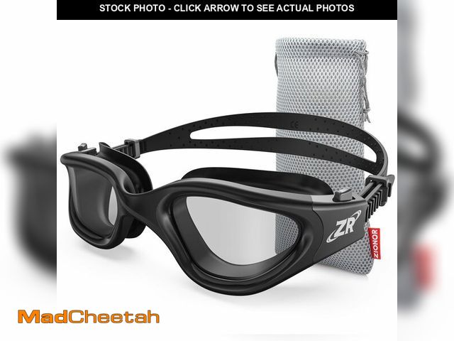 Lot 74-14274725 - ZIONOR Swim Goggles, G1 Polarized Swimming Goggles UV Protection Anti-fog Adjustable Strap for Adult...