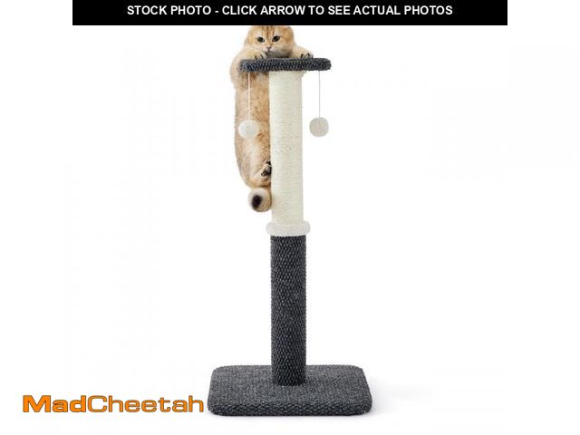 Lot 74-12050456 - Lesure 34" Tall Cat Scratching Post - Highly Resistant Carpet Scratch Post, Premium Sisal Rope Scrat...