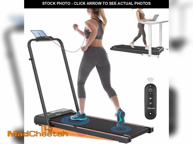 Lot 74-12898294 - (ERROR CODE WHEN POWERED ON ) Walking Pad Treadmill with Incline 3%/9%, 2.5 HP Under Desk Treadmills...