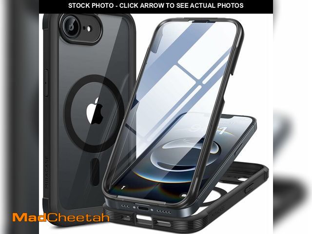 Lot 74-13993699 - Miracase for iPhone 17e Case &amp; iPhone 16e Case, Full-Body Phone with Built-in Glass Screen Prote...