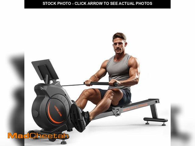 Lot 74-13577174 - YOSUDA Magnetic Rowing Machine 350 LB Weight Capacity - Rower Machine for Home Use with LCD Monitor,...