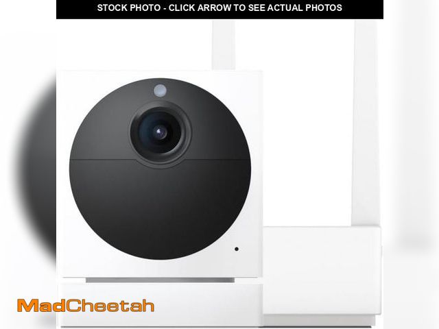 Lot 74-12315386 - Wyze Cam Outdoor Starter Bundle v2 (1 Camera + Base Station) - 1080p HD Wireless Home Security Camer...
