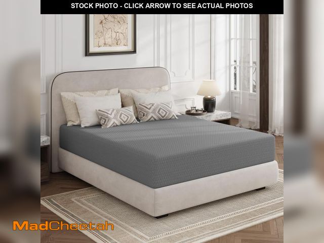 Lot 74-12196399 - Novilla King Mattress, 10 Inch Cooling King Size Memory Foam Mattress for Quick Asleep &amp; Pressur...