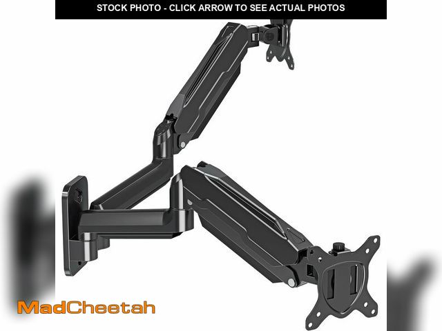 Lot 74-12703879 - MOUNT PRO Dual Monitor Wall Mount for 13 to 32 Inch Computer Screens, Gas Spring Wall Monitor Arm fo...
