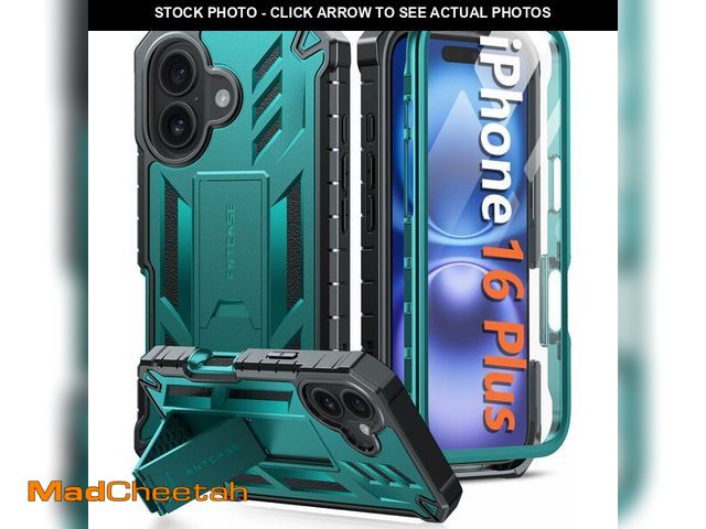 Lot 74-14047813 - FNTCASE for iPhone 16 Plus Case: Military Grade Drop Proof Protection Mobile Cover with Kickstand | ...