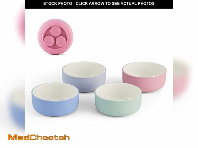 Lot 74-13624349 - Elk and Friends Kids Porcelain Bowls with Silicone Suction Sleeves | Suitable for Babies/Toddlers | ...