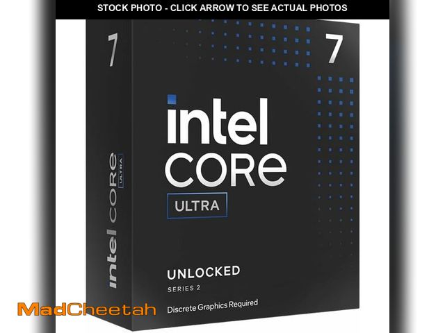 Lot 74-14358262 - Intel Core Ultra 7 Desktop Processor 265KF - 20 cores (8 P-cores + 12 E-cores) up to 5.5 GHz - USED