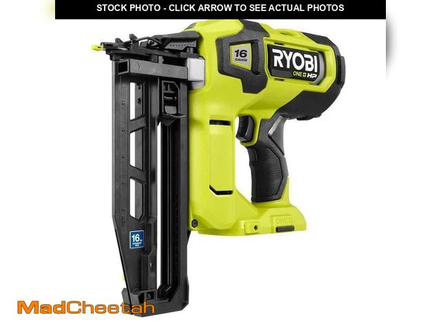 Lot 74-13692433 - RYOBI ONE+ HP 18V Brushless Cordless 16-Gauge Straight Finish Nailer (Tool Only) - UNUSED