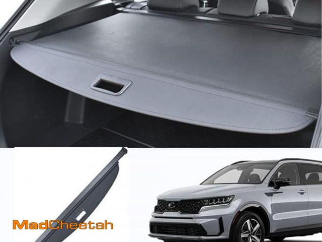 Lot 74-12167235 - Cosilee Trunk Cargo Cover Compatible for Kia Sorento 2021 2022 2023 2024 Retractable Rear Trunk Carg...