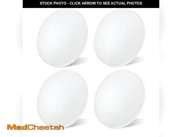 Lot 74-12311007 - Obeaming 4 Pack 4.5 Inch 12V RV Interior LED Puck Light 360LM Surface Mount Ceiling Dome Light for C...