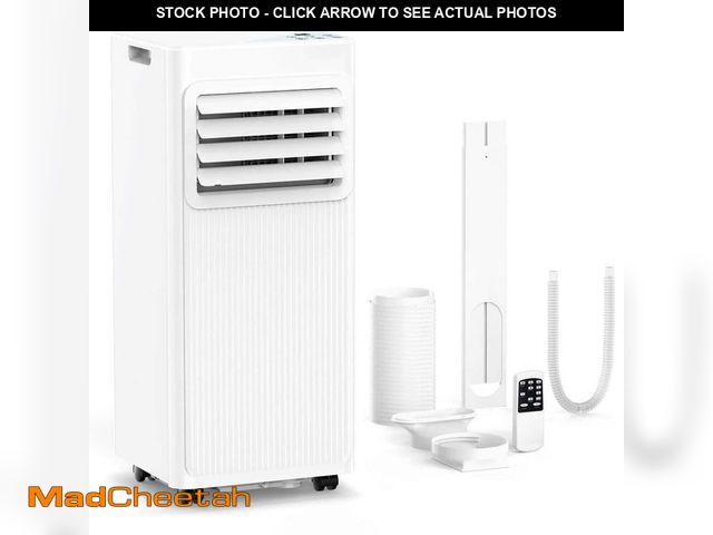 Lot 74-14560412 - COWSAR 8,000 BTU (5,000 BTU DOE) 115-Volt Quiet 56 dB Portable Air Conditioner w/Dehumidifier up to ...