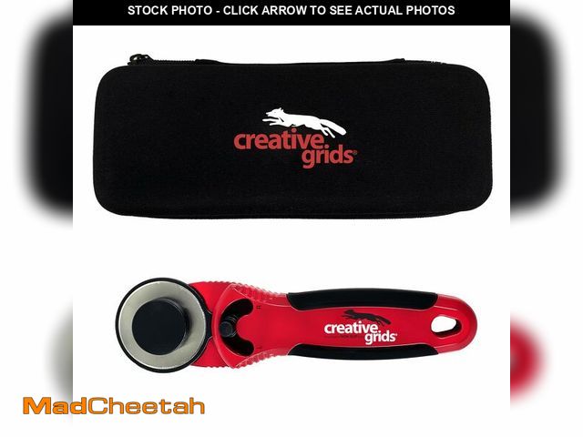 Lot 74-13959352 - Creative Grids 45mm Rotary Cutter with Case - UNUSED