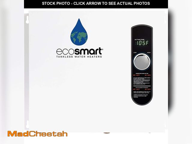 Lot 74-13645464 - EcoSmart 36 kW 7.03 GPM 240-Volt Electric Tankless Water Heater - UNUSED