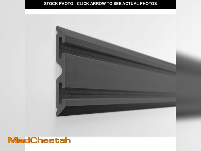 Lot 74-12893043 - Gladiator GearTrack 48 in. W Track System Rail in Smoke (2-Pack) - UNUSED