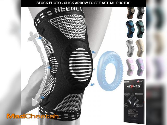 Lot 74-12310723 - NEENCA Professional Knee Brace for Pain Relief, Medical Knee Support with Patella Pad &amp; Side Sta...