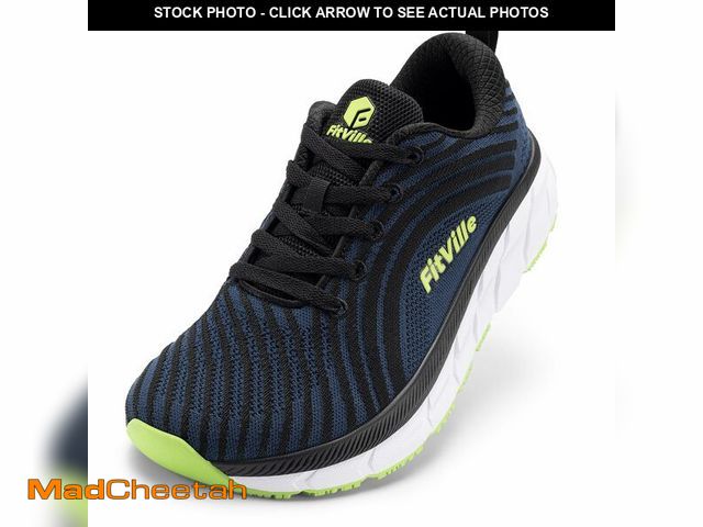 Lot 74-12700698 - FitVille Extra Wide Width Running Shoes for Men Walking Wide Toe Box Cushioned Well Comfortable Ligh...