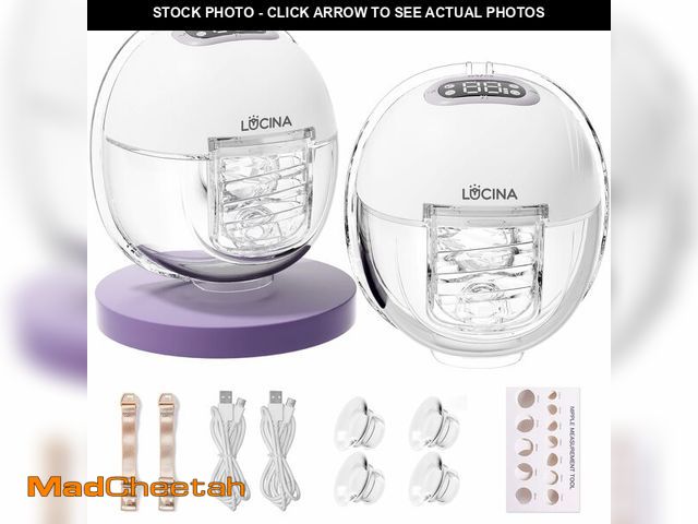 Lot 74-14596876 - Breast Pump Hands Free, Wearable Breastfeeding Pump with 4 Modes &amp; 9 Levels, Portable Electric B...