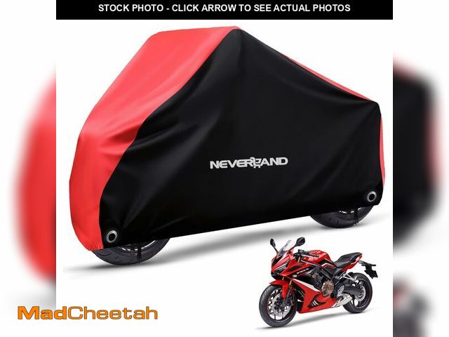 Lot 74-14211795 - NEVERLAND Motorcycle Cover Waterproof Outdoor - All Season Scooter Covers Heavy Duty with 2 Lock-Hol...