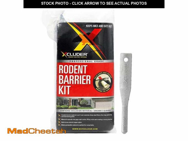 Lot 74-14468697 - Xcluder Stainless Steel Wool Fill Fabric, Large DIY Kit with Inspection Tool 162758FIT - UNUSED