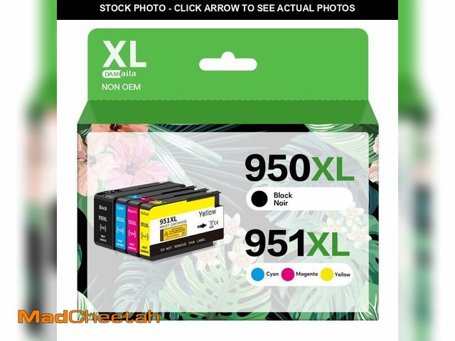 Lot 74-12601810 - DAM aila Compatible 950XL 951XL Ink Cartridge Replacement for HP OfficeJet Pro 8600 8610 8620 8100 8...