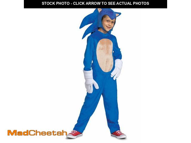Lot 74-12556495 - Sonic Movie 3 Costume for Children, Boys XS (4/5) - USED