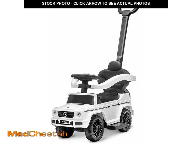 Lot 74-14305391 - Best Ride On Cars Kids Outdoor Stroller Mercedes G-Wagon for Toddlers 1 to 3 Years Old with Music, H...