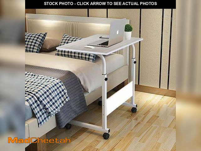 Lot 74-12834044 - Ktaxon Adjustable PC Laptop Notebook Rolling Table Desk Stand Overbed Table - UNUSED