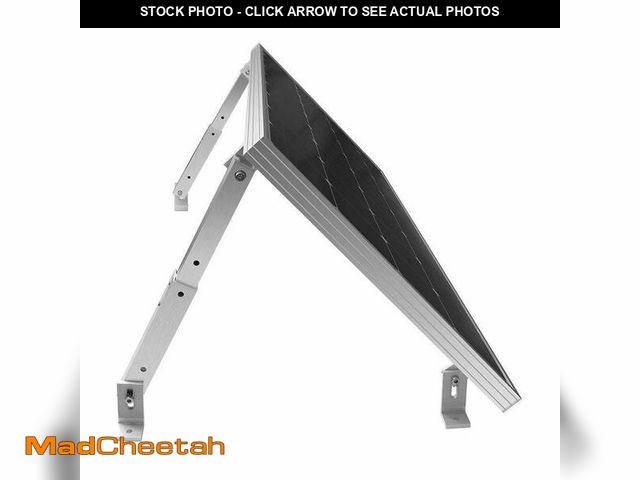 Lot 74-14271741 - Renogy Adjustable Solar Panel Tilt Mount Brackets support up to 150 Watts Solar Panel for Roof, RV, ...