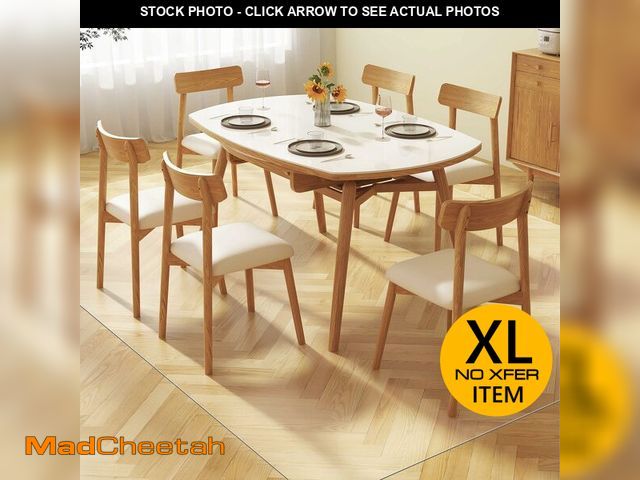 Lot 74-13071904 - Clear Floor Mat for Home, 8'Ãâ12' Large Non-Slip Plastic Rug for Under Kitchen Table, Durable Wat...