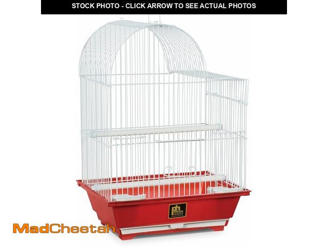 Lot 74-14349672 - Prevue Pet Products SP50011 Bird Cage, Small, Red - UNUSED