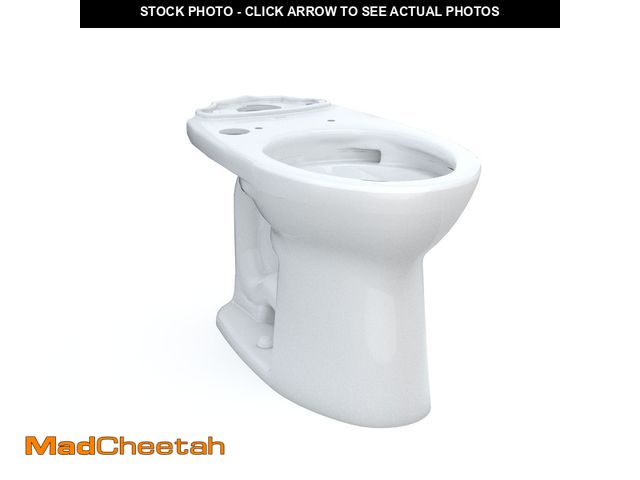 Lot 74-12572351 - Toto Drake Elongated TORNADO FLUSH Toilet Bowl WASHLET+ Ready Cotton White - C776CEGT40#01 - UNUSED