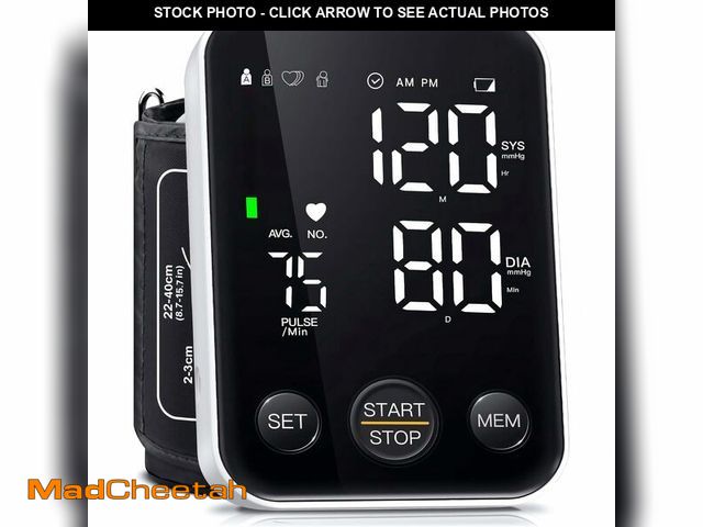 Lot 74-14479239 - Oklar FDA Cleared Blood Pressure Monitor Upper Arm BP Machine for Home Use - UNUSED