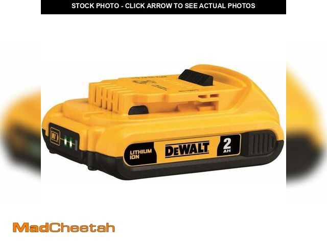 Lot 74-12988816 - DEWALT 20V MAX Lithium-Ion 2.0Ah Battery - UNUSED