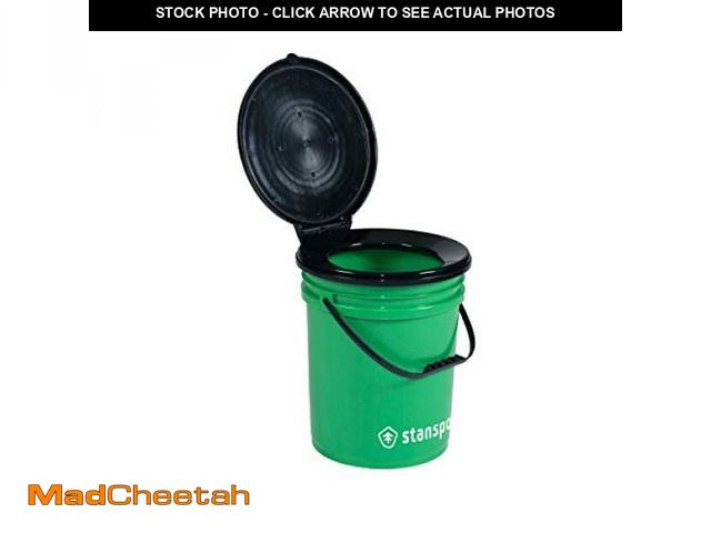 Lot 74-12400134 - Stansport Bucket-Style Portable Toilet - UNUSED