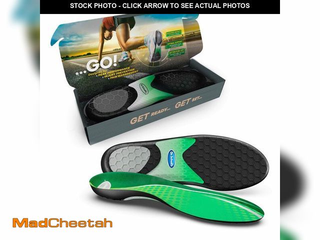 Lot 74-12711290 - Dr. Scholl's Performance Sized to Fit Running Insoles for Men &amp; Women/Help Prevent Plantar Fasci...