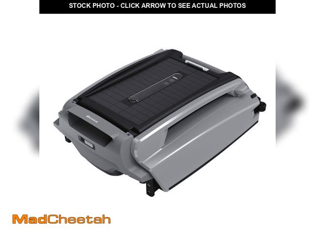 Lot 74-13817483 - Betta Solar-Powered Robotic Pool Skimmer with Dual Charging, 30-Hour Battery Life, Shallow Water Saf...