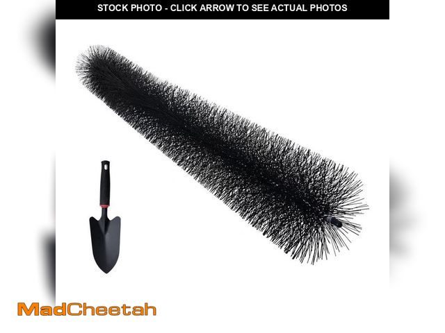 Lot 74-14344375 - SVOPES Gutter Brush, 60ft. Total, 4. 33in. Dia, 5in. Gutter Cleaning Tool, Ground-Level Leaf Guard,C...